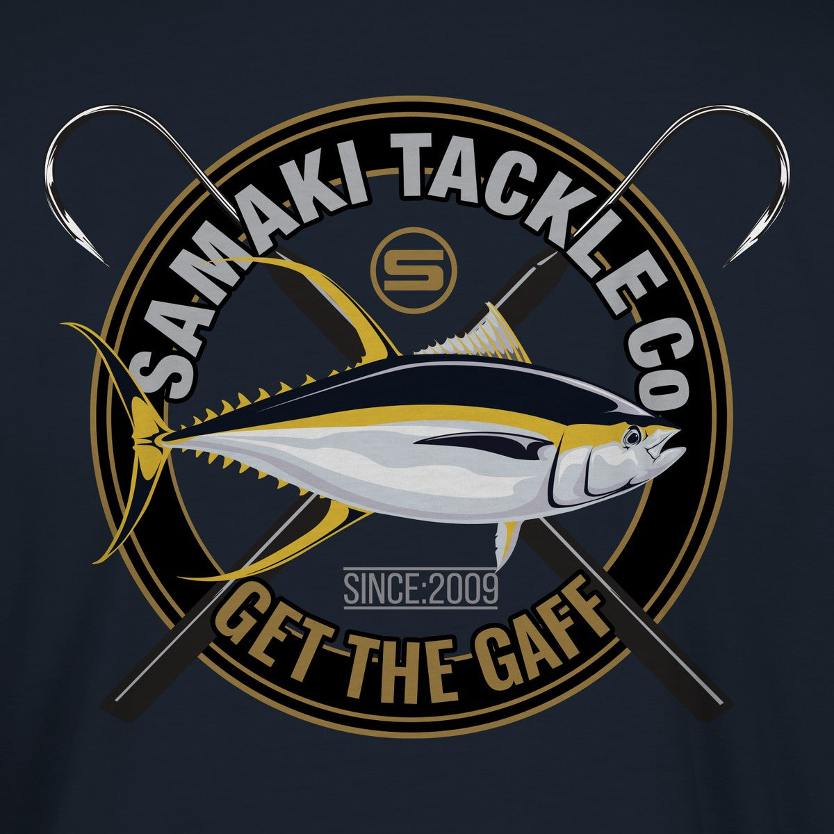 Get the Gaff T-Shirt back print close-up