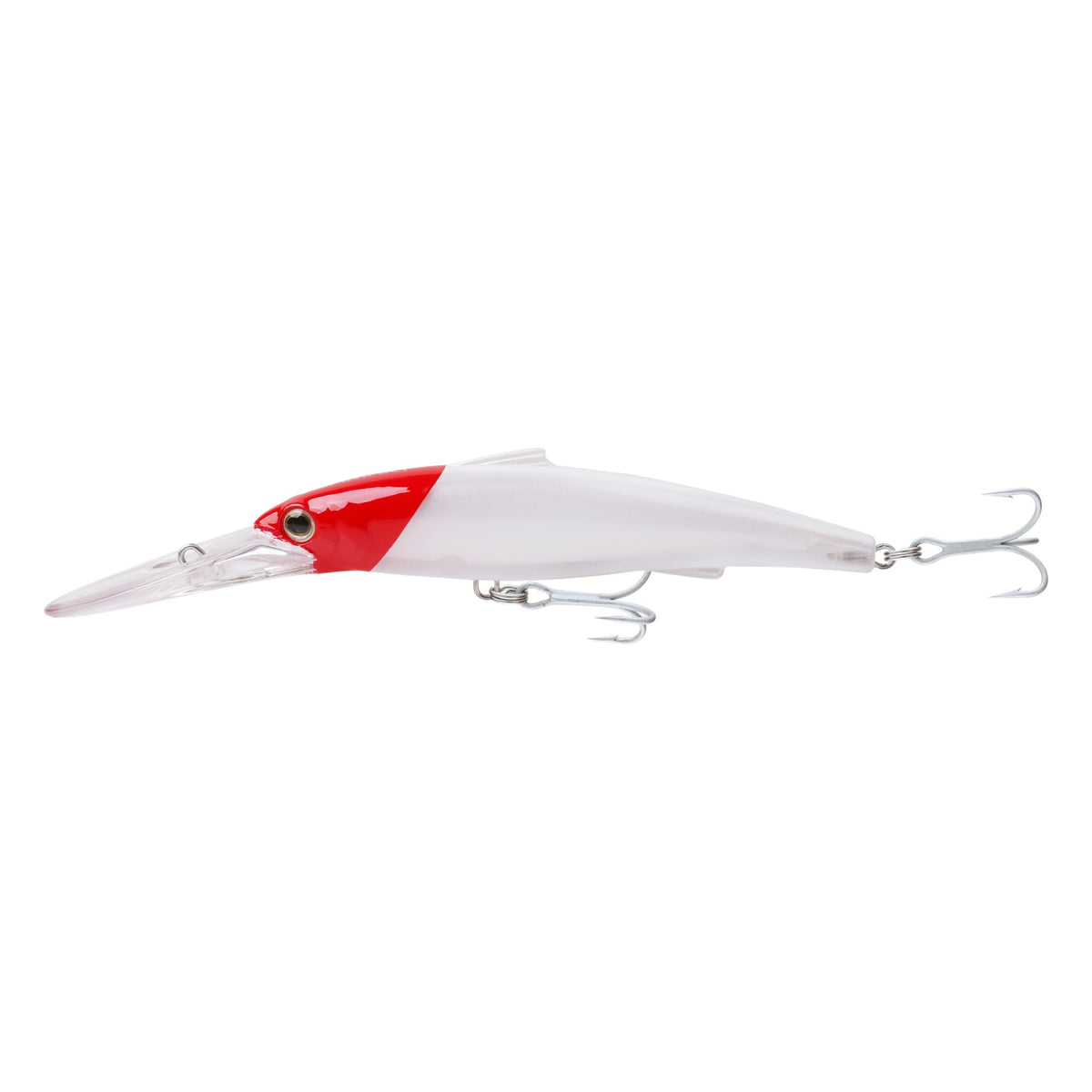 Samaki Pacemaker Minnow 120DD, White Red Head