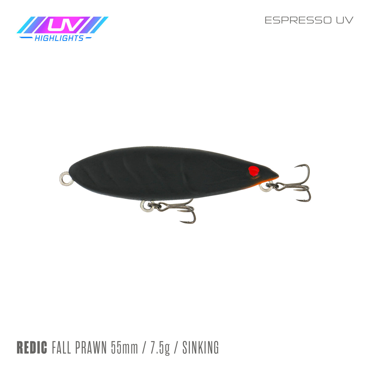 Samaki Redic Fall Prawn 55, Espresso UV