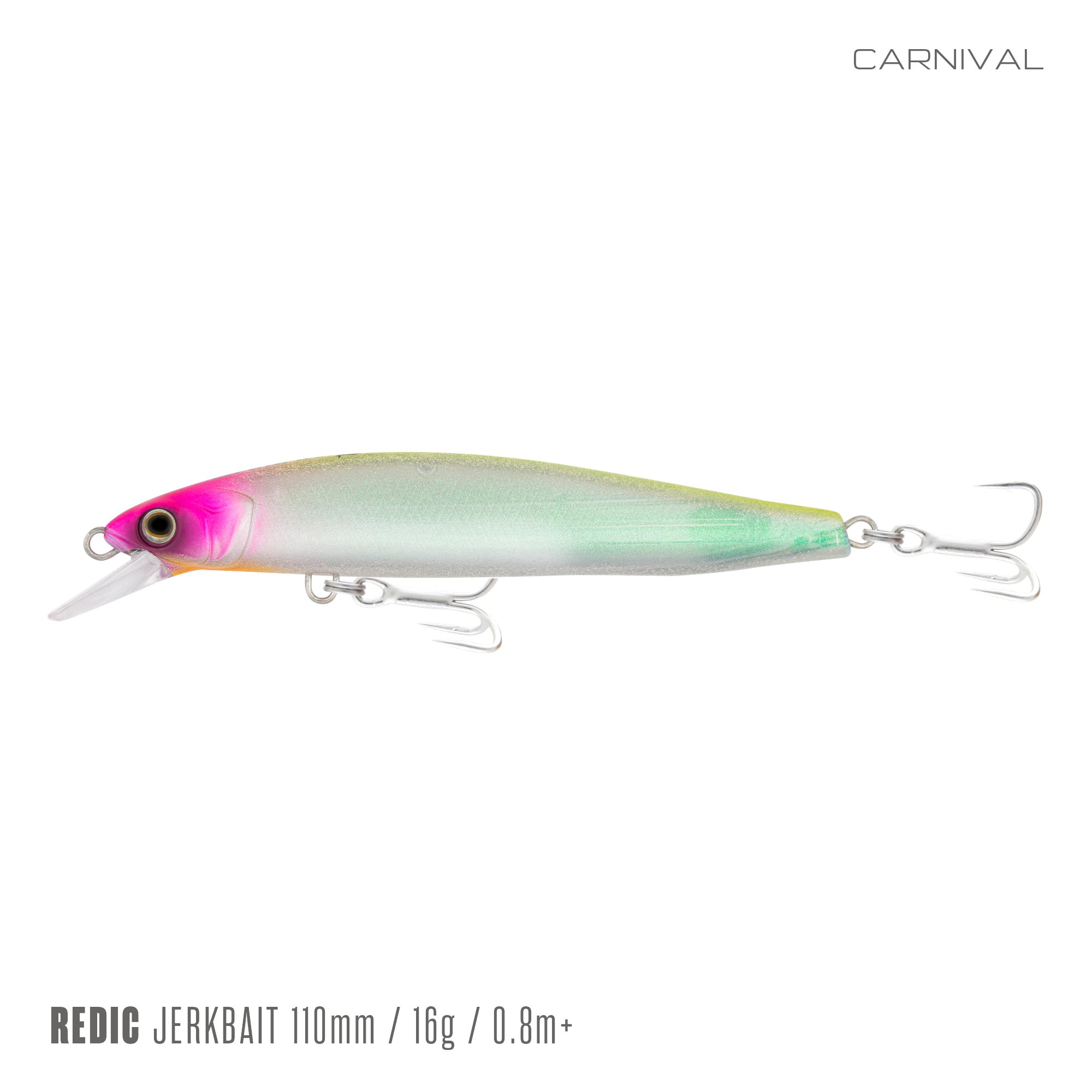 Samaki Redic Jerkbait SF110 Carnival