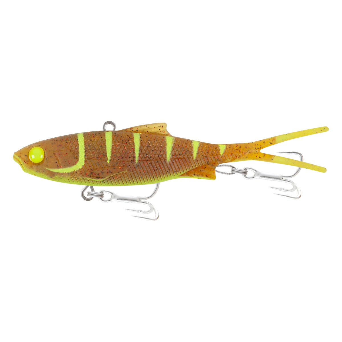 Samaki Vibelicious Fork 125mm, Chartreuse Ginger Squid