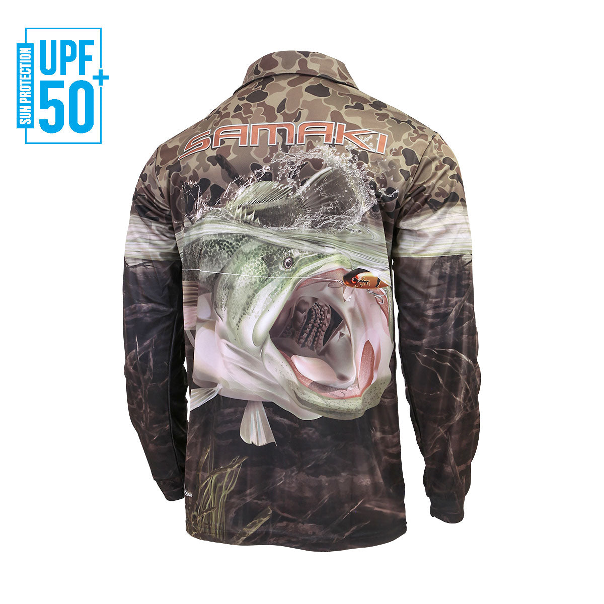 Camo Cod Fishing Jersey