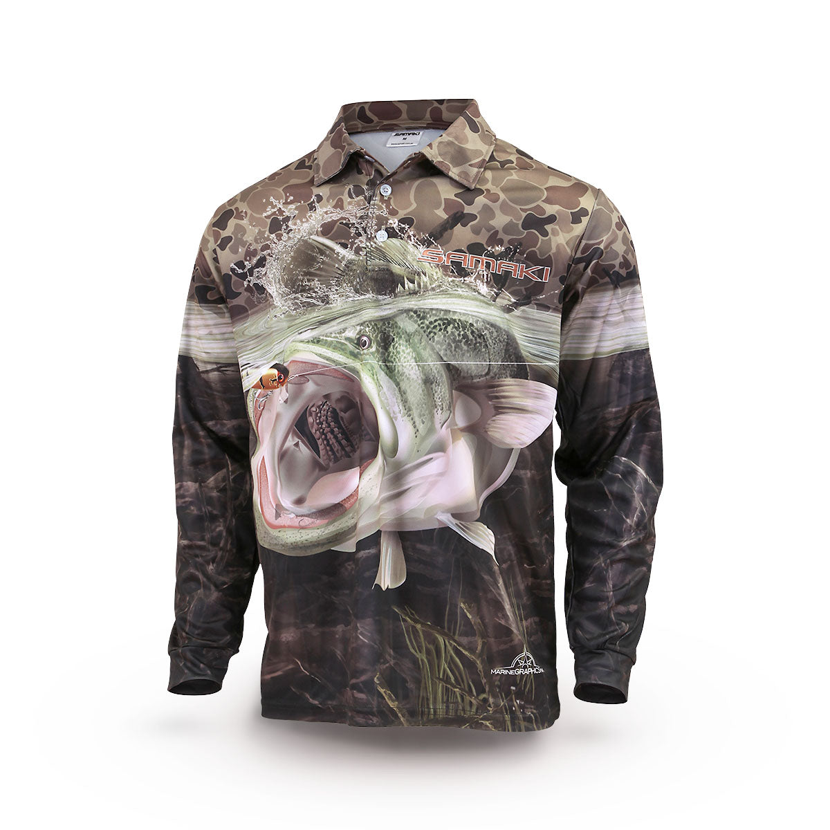 Camo Cod Fishing Jersey