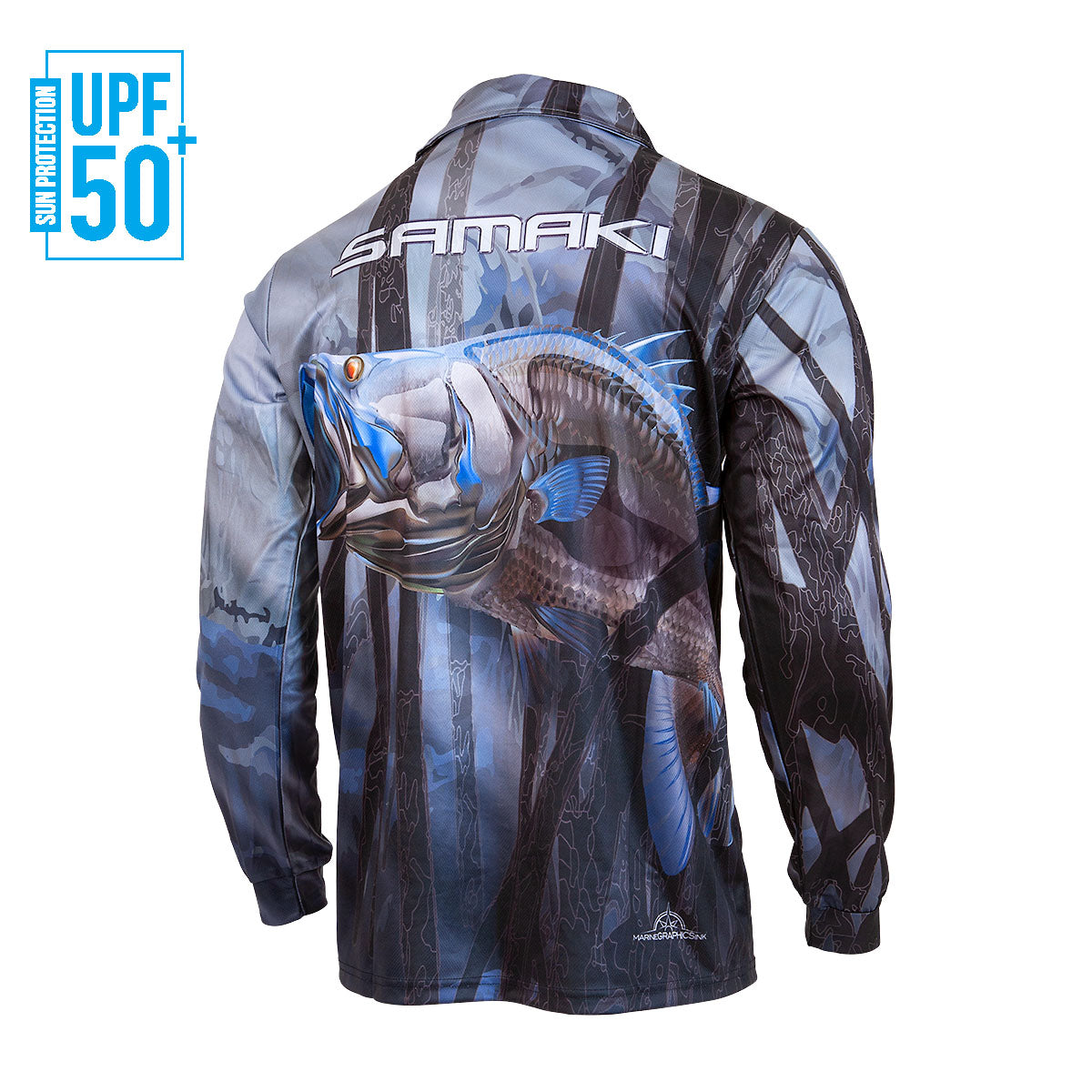 Chromed Barra Fishing Jersey