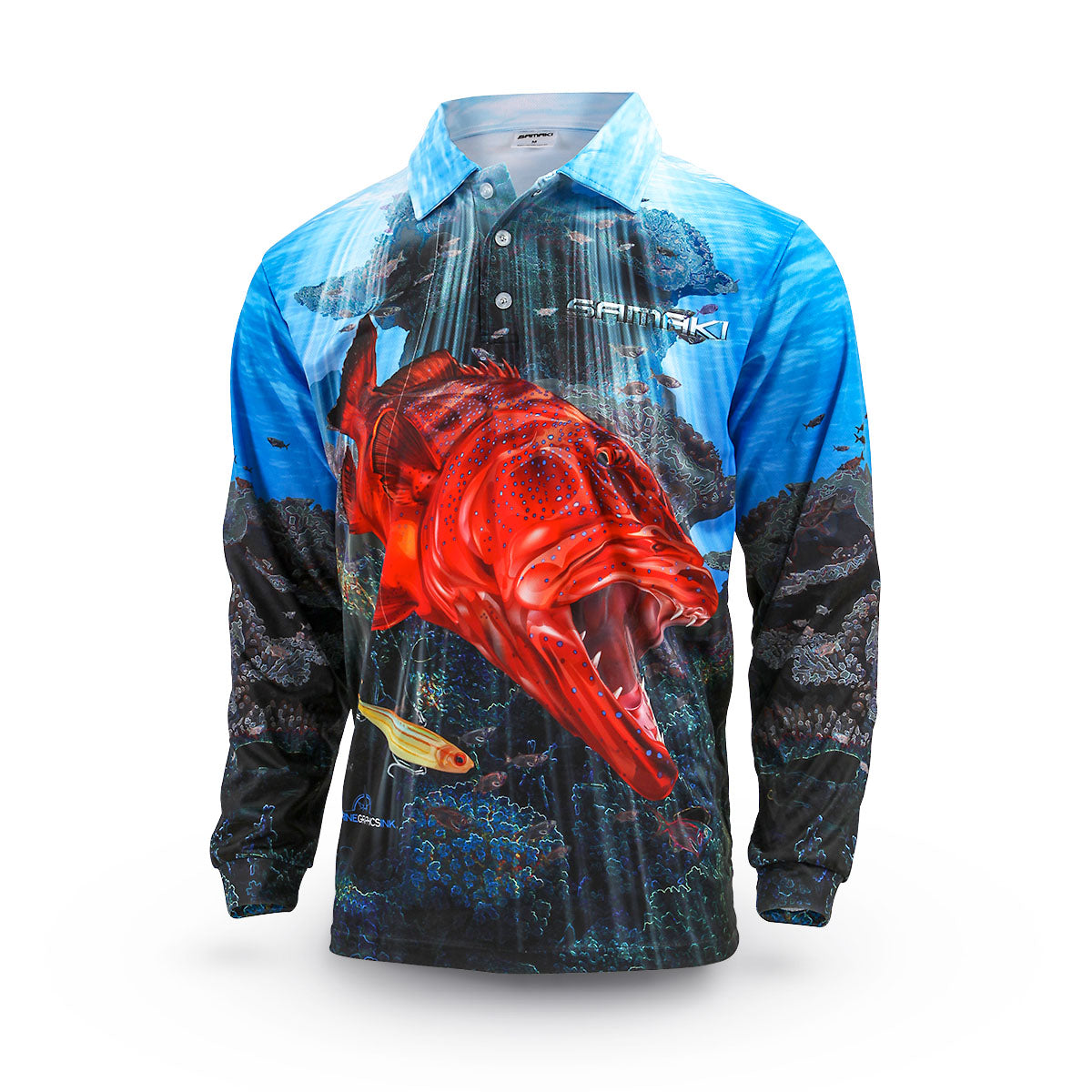 Coral Trout Fishing Jersey Youth
