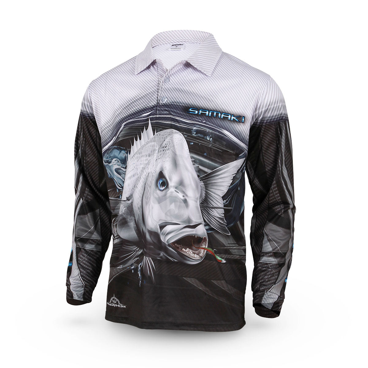 Digital Snapper Fishing Jersey