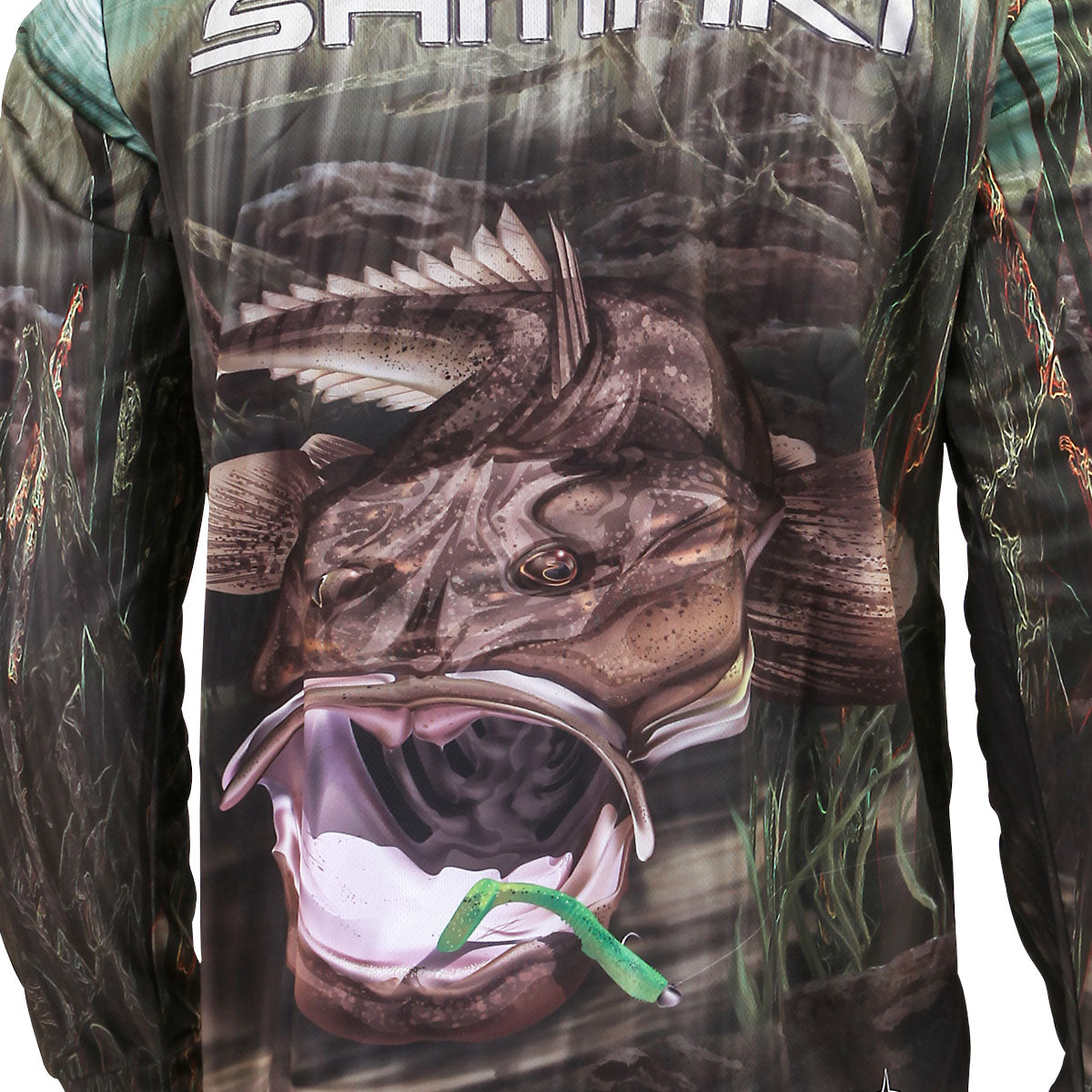 Dusky Flathead Fishing Jersey Youth
