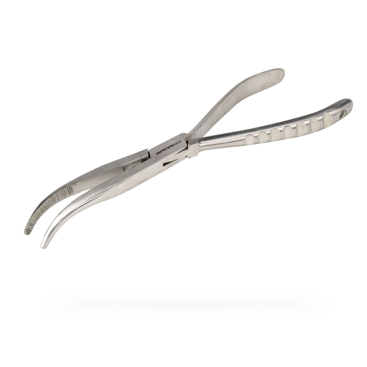 Stainless Steel 215mm Bent Long Nose Plier