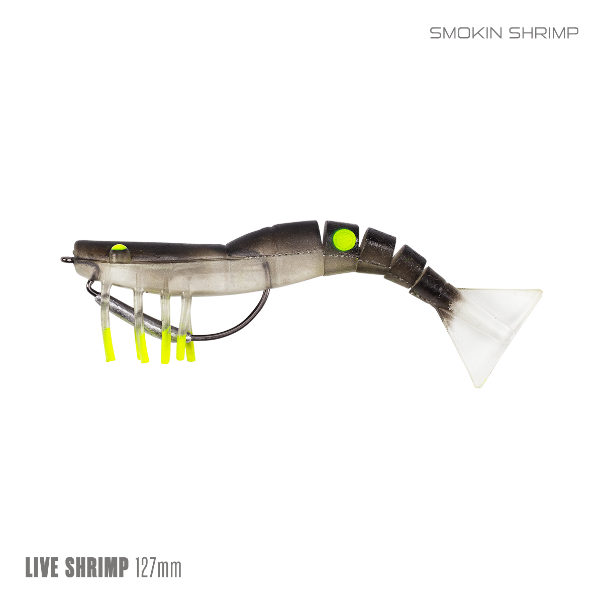 Live Shrimp 127mm Weedless