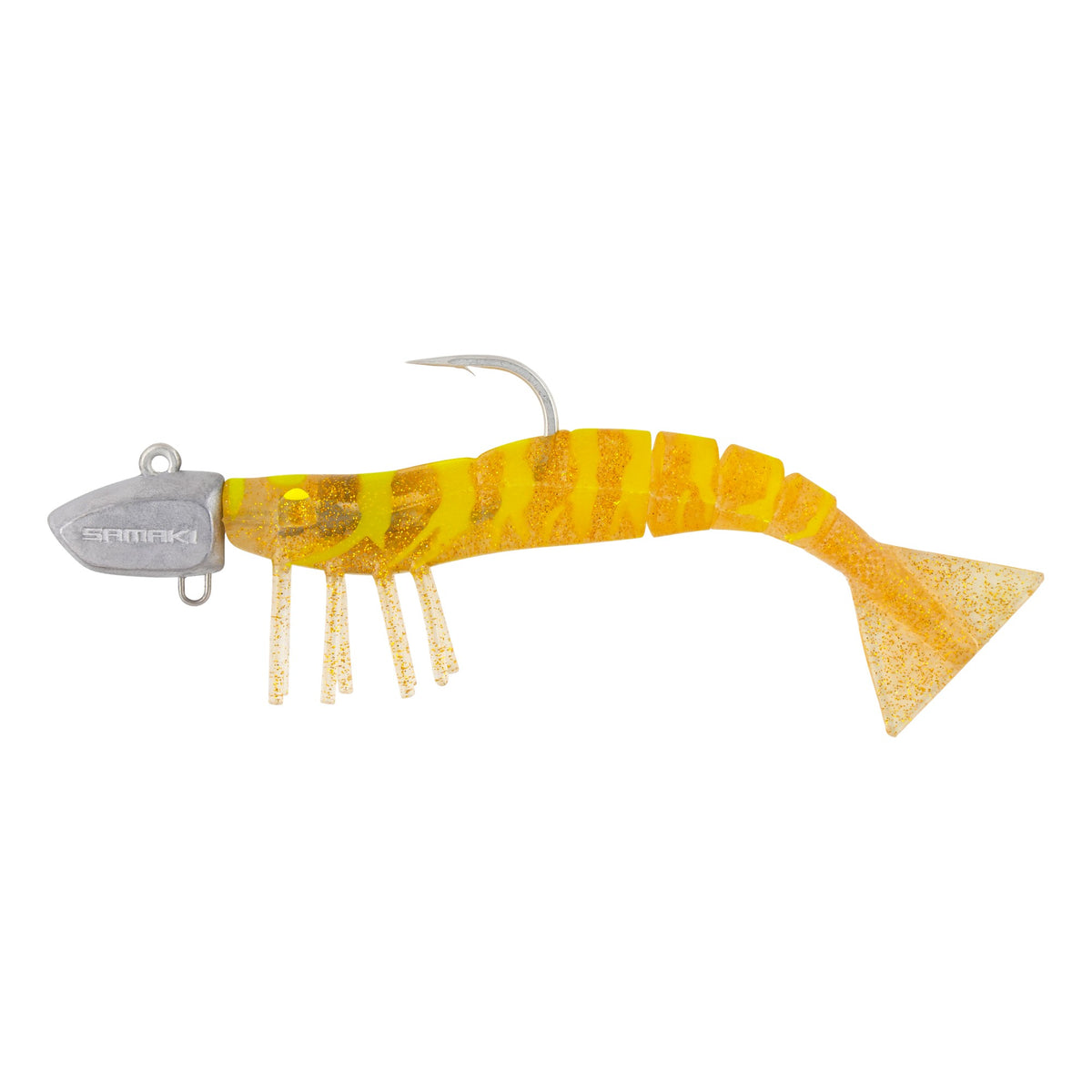 Live Shrimp 127mm 1.5oz Jighead 3 Pack