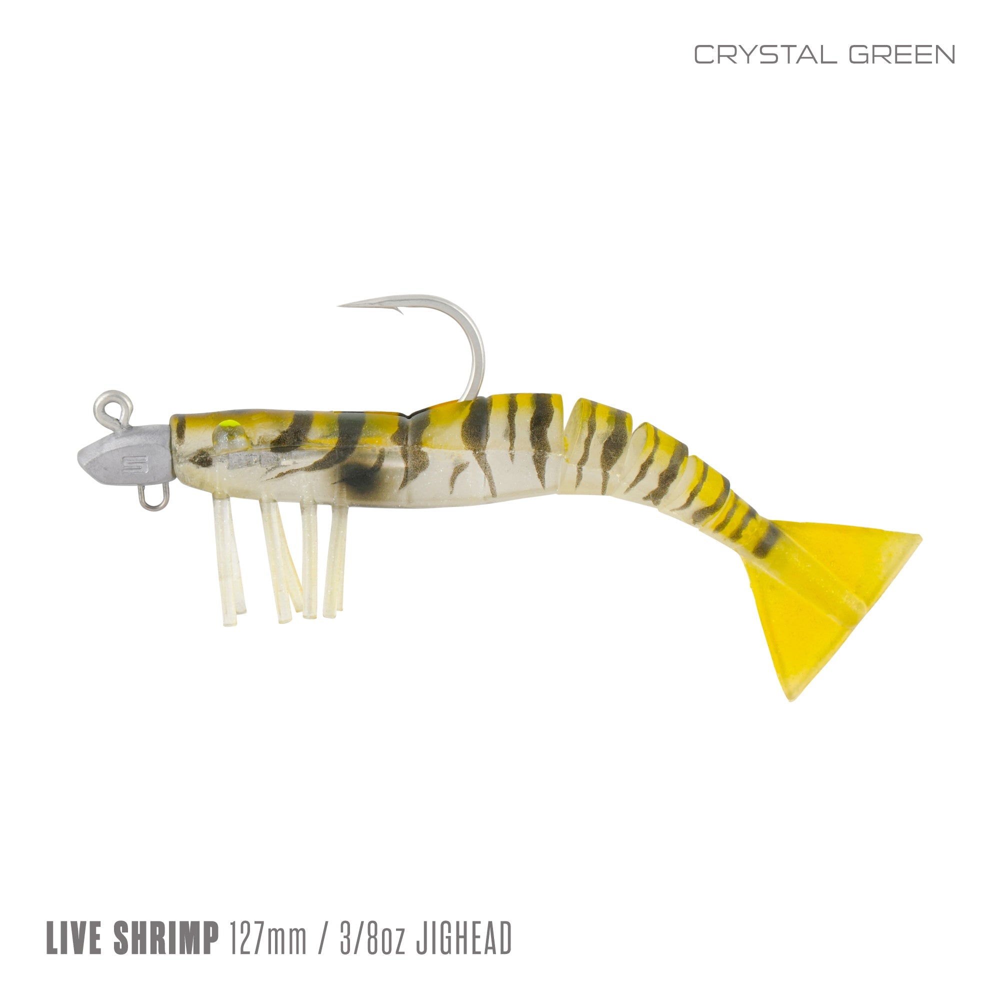 Live Shrimp 127mm 3/8oz Jighead