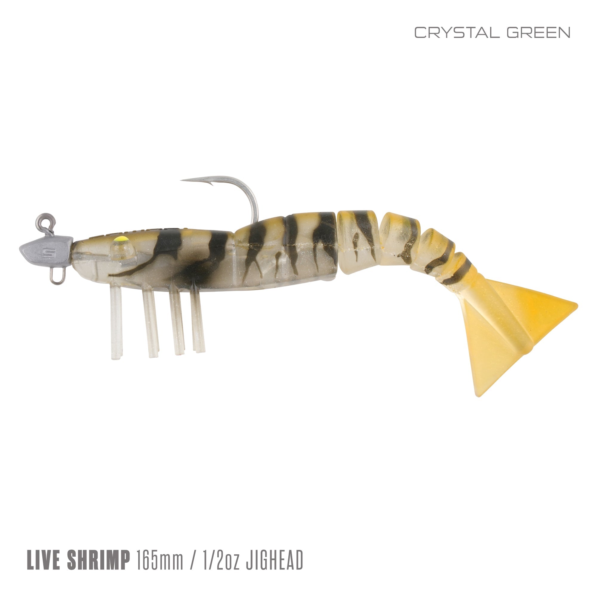 Live Shrimp 165mm 1/2oz Jighead