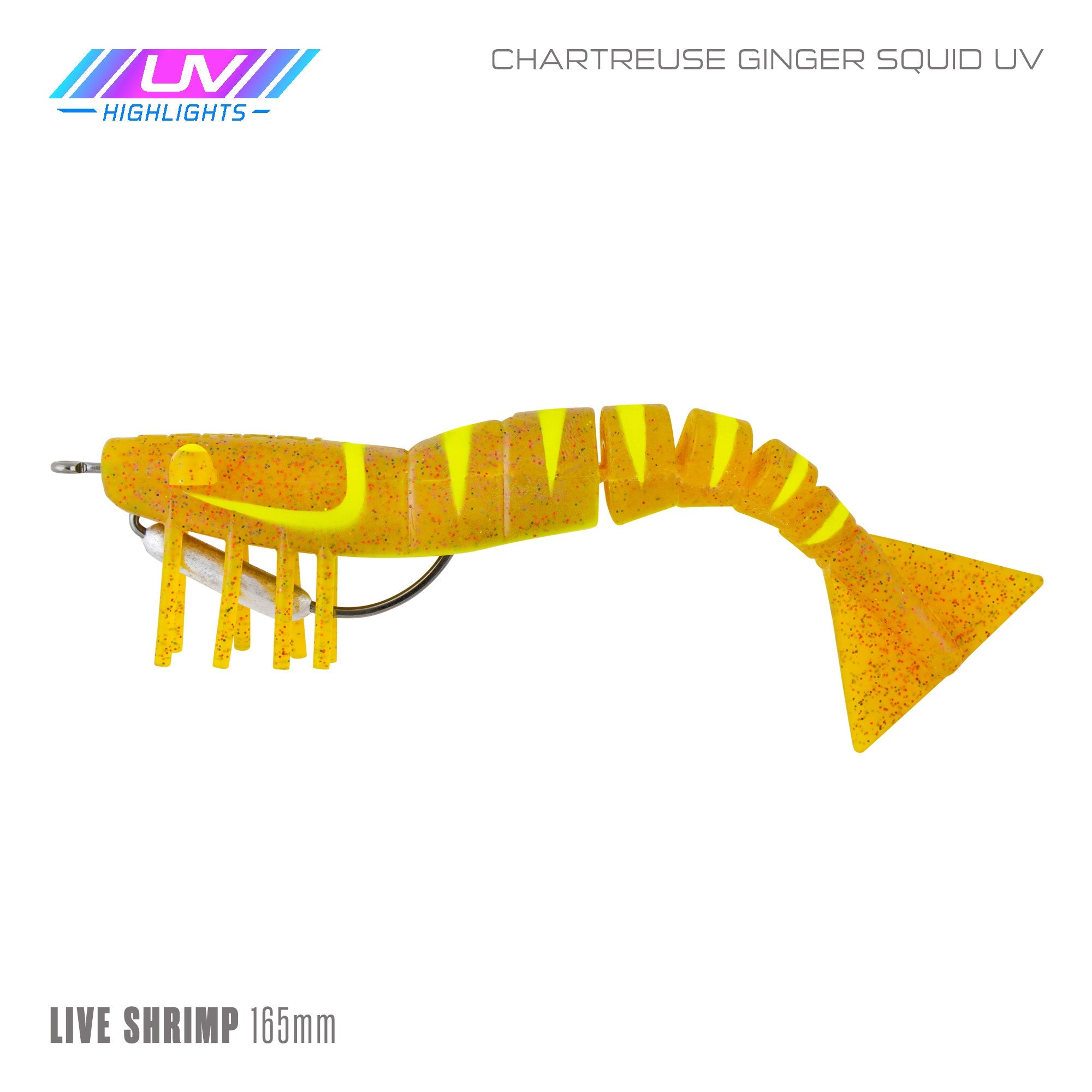 Live Shrimp 165mm Weedless