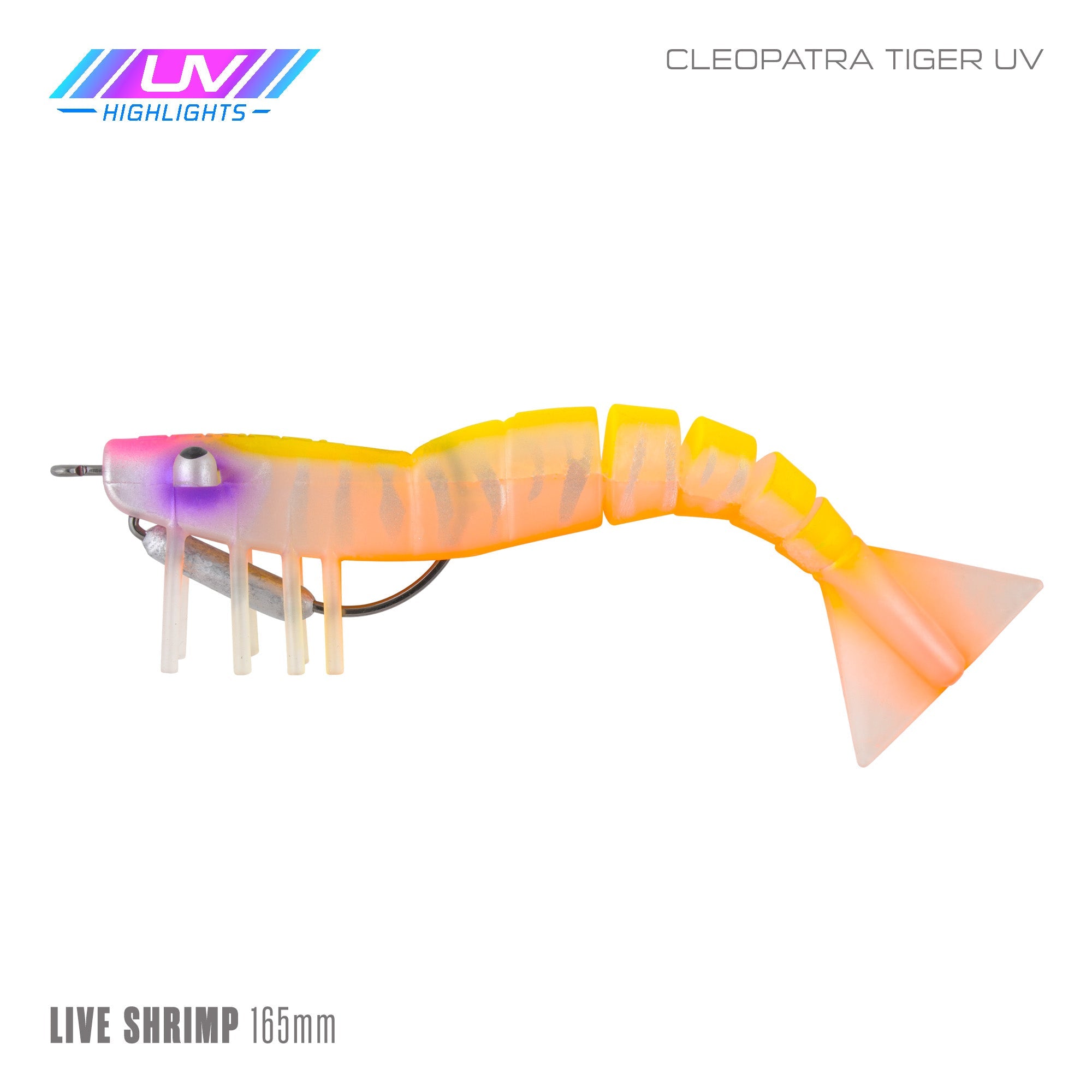Live Shrimp 165mm Weedless