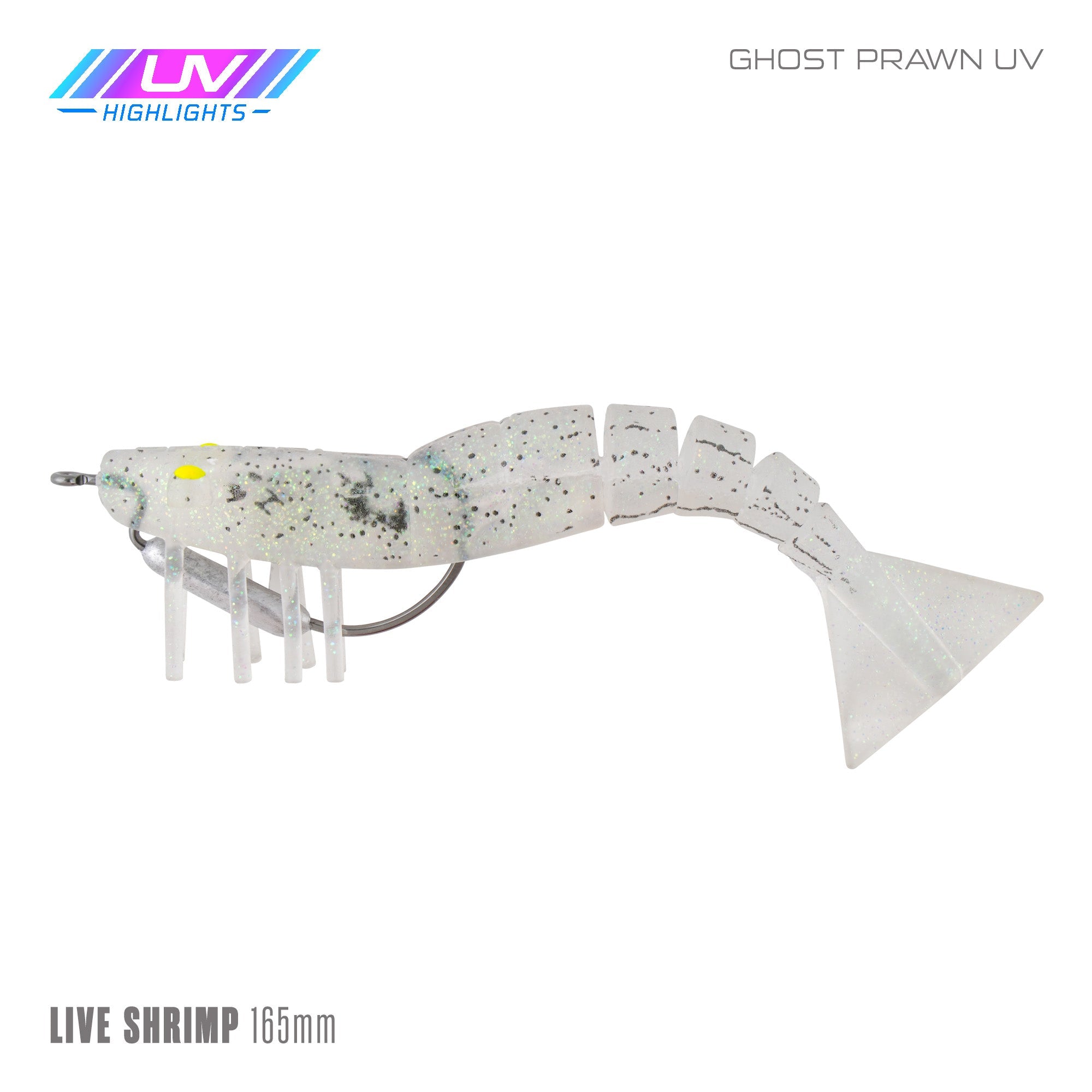 Live Shrimp 165mm Weedless