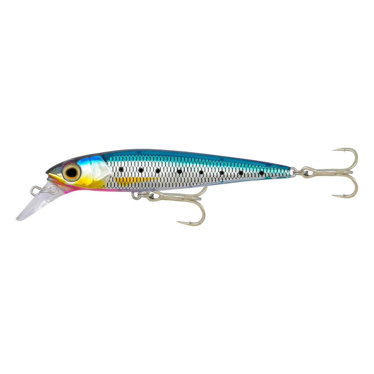 Samaki Pacemaker Cast Minnow 110mm, Blue Pink Silver