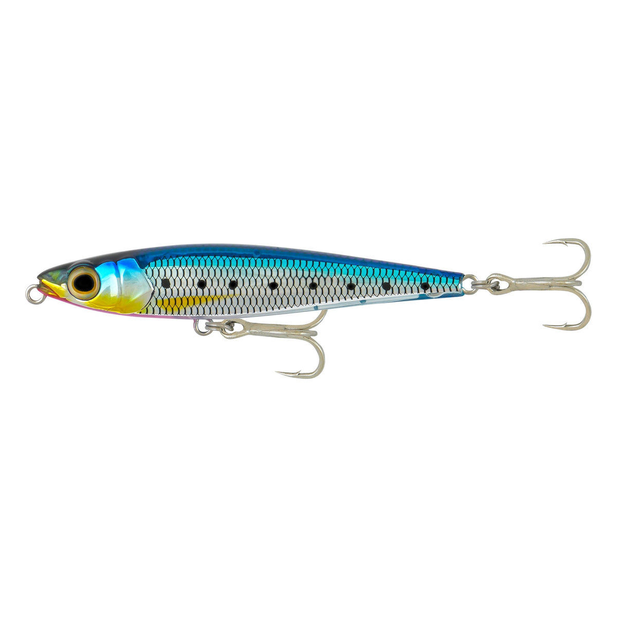 Samaki Pacemaker Cast Stickbait 105mm, Blue Pink Silver