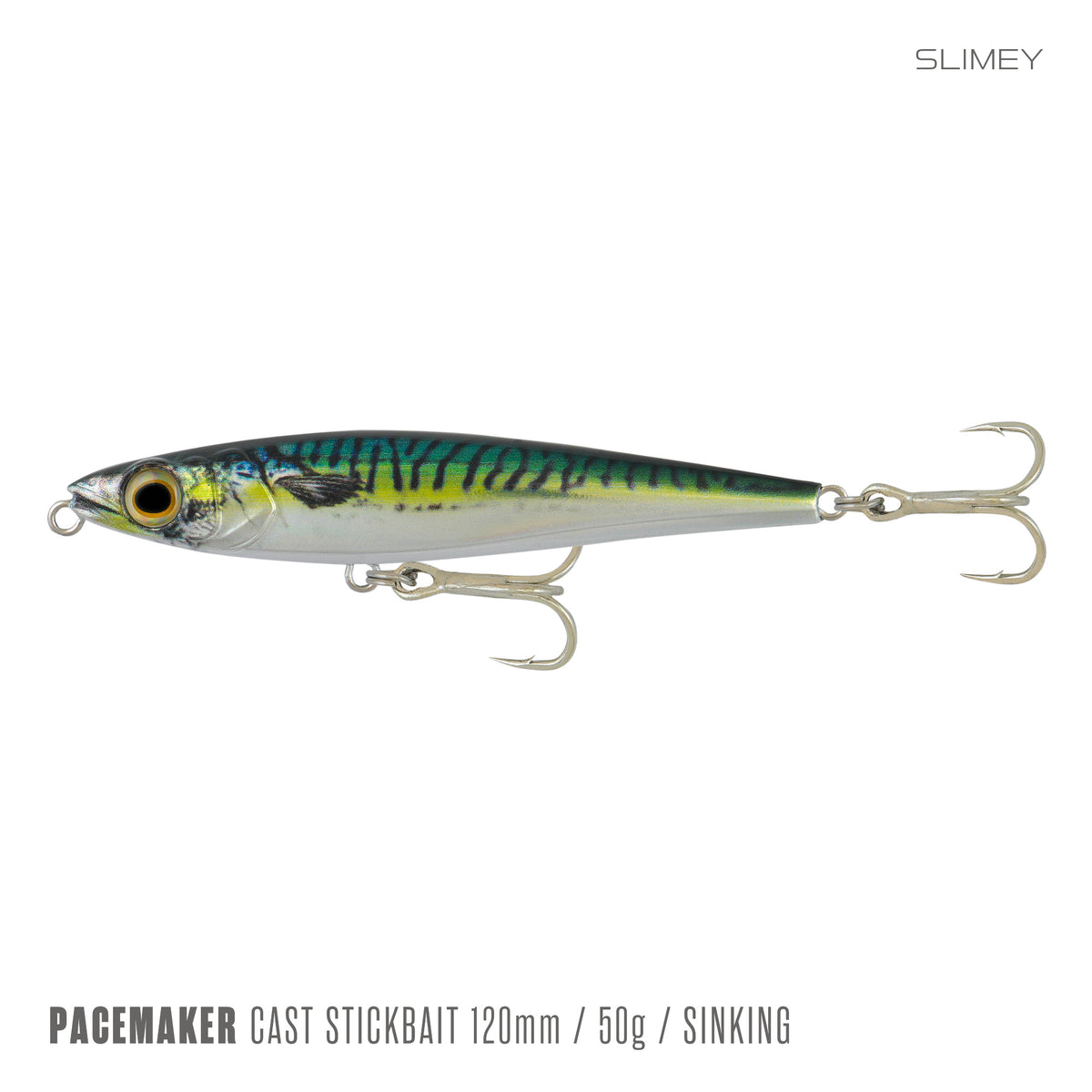 Samaki Pacemaker Cast Stickbait 120mm, Slimey