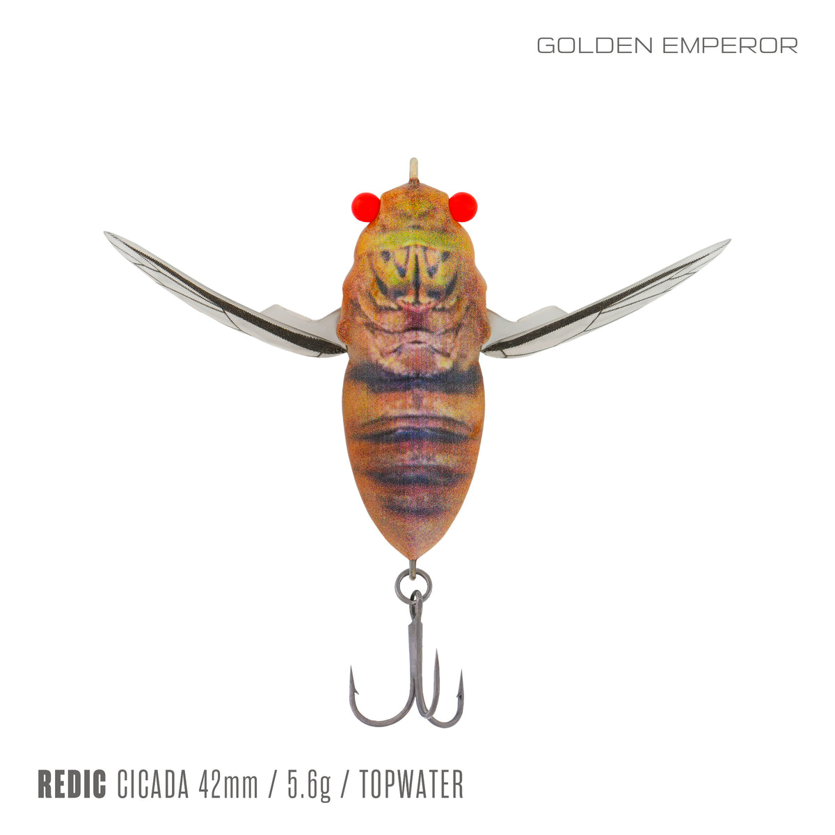 Samaki Redic Cicada 42mm, Golden Emperor