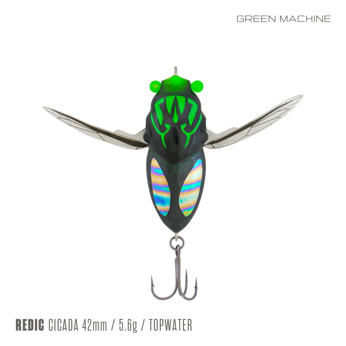 Samaki Redic Cicada 42mm, Green Machine