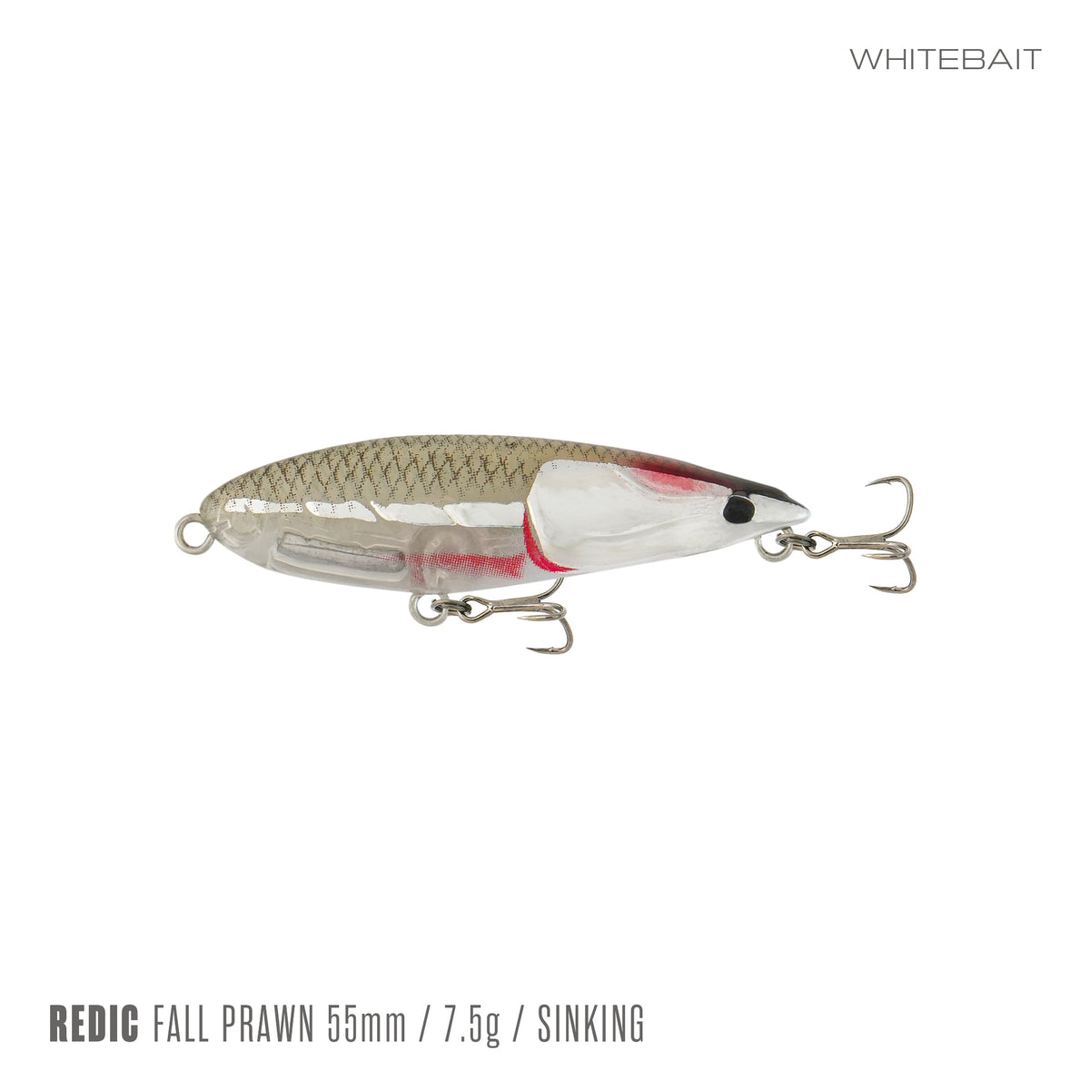 Samaki Redic Fall Prawn 55, Whitebait