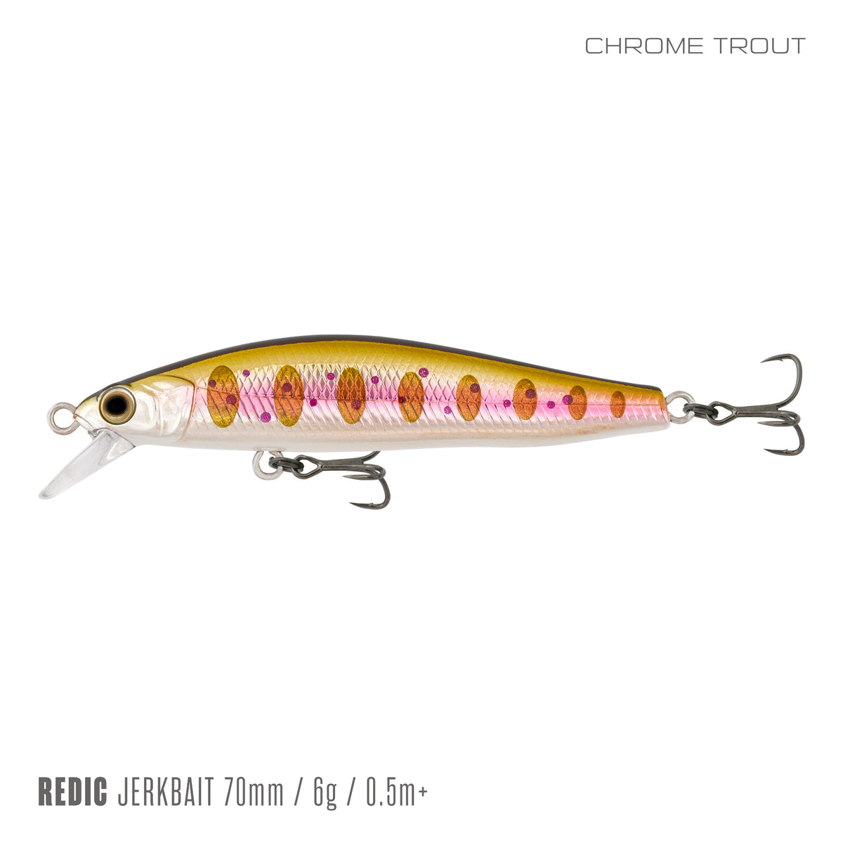 Samaki Redic SF70LC, Chrome Trout