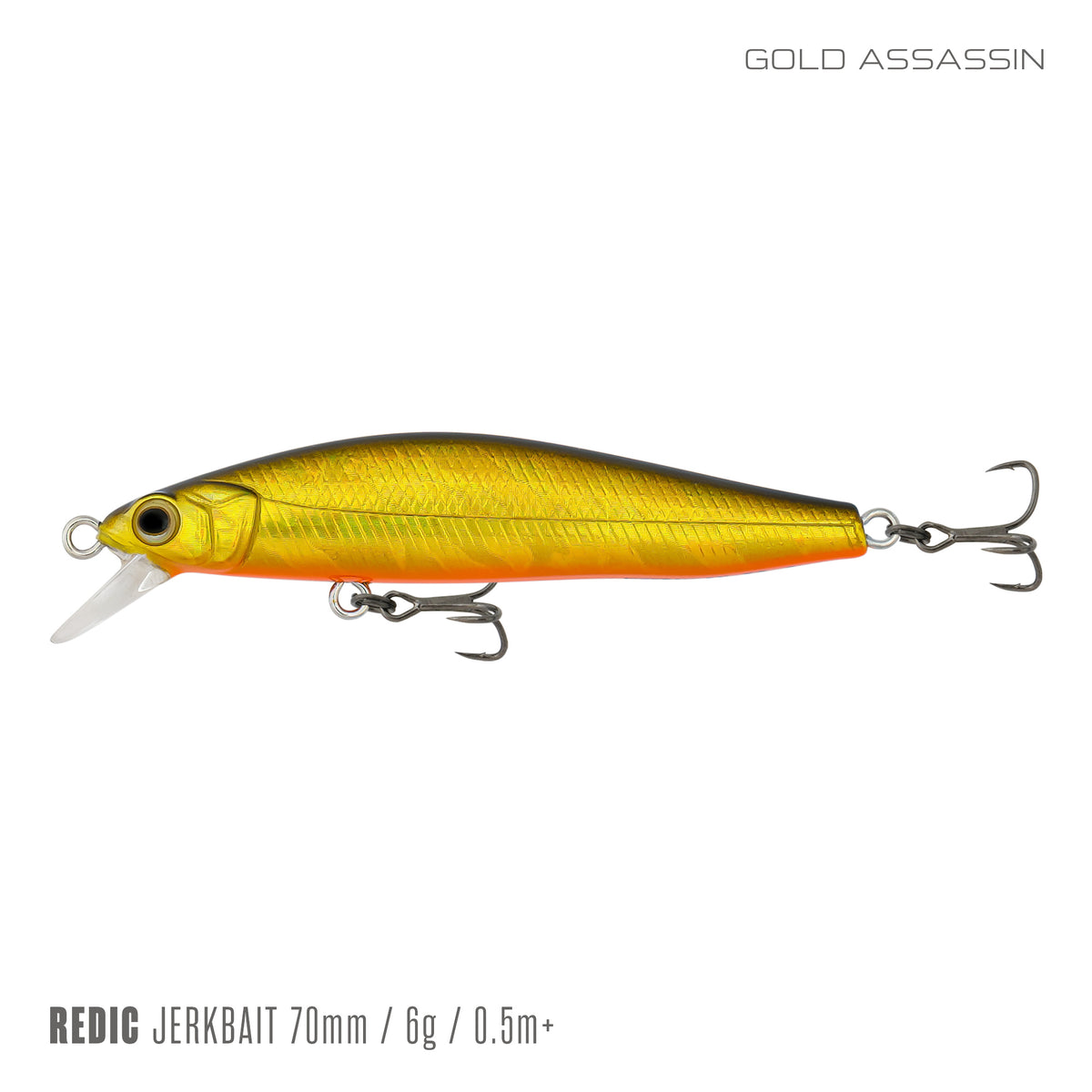 Samaki Redic SF70LC, Gold Assassin