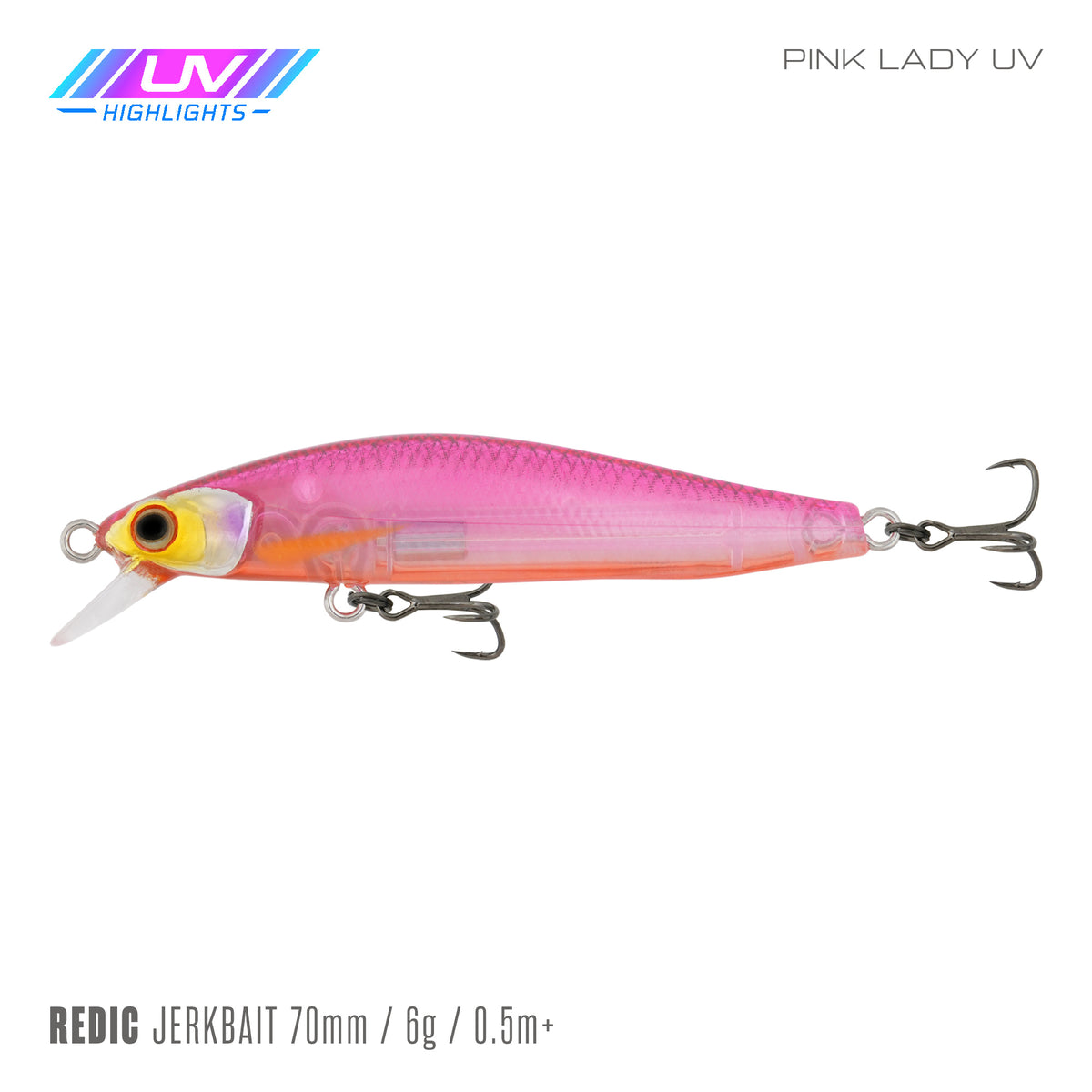 Samaki Redic SF70LC, Pink Lady UV