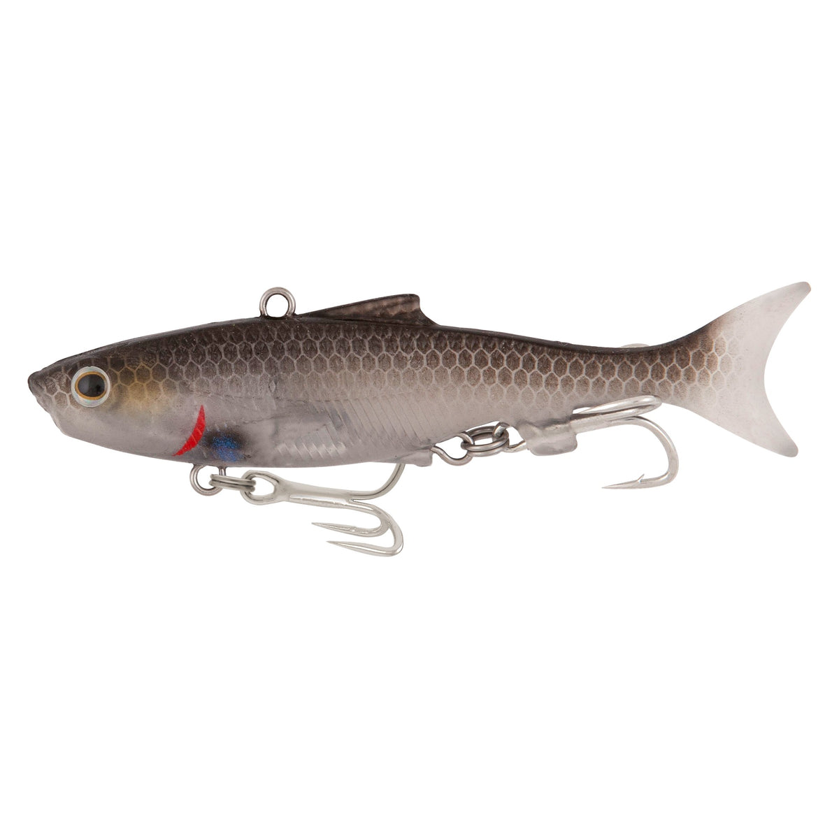 Samaki Vibelicious Thumper 125mm, Clear UV Mullet