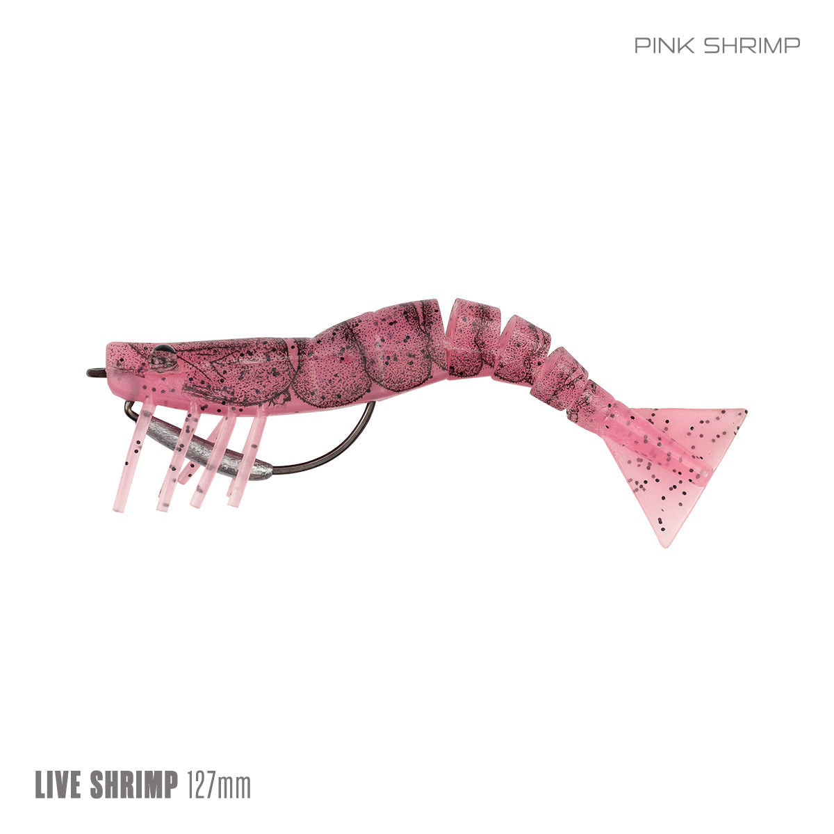 Live Shrimp 127mm Weedless