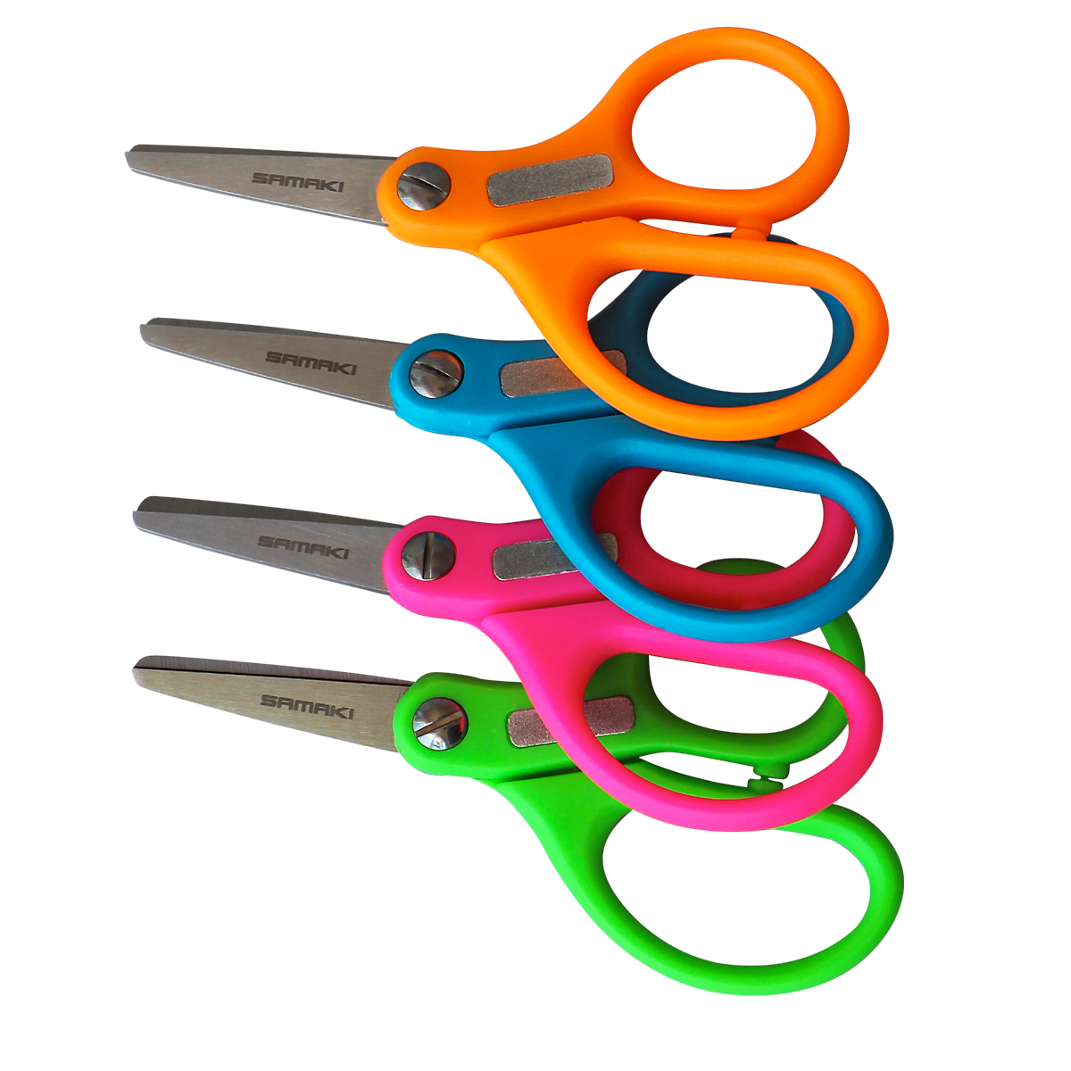 Multi Coloured Braid Scissors / 32 pieces