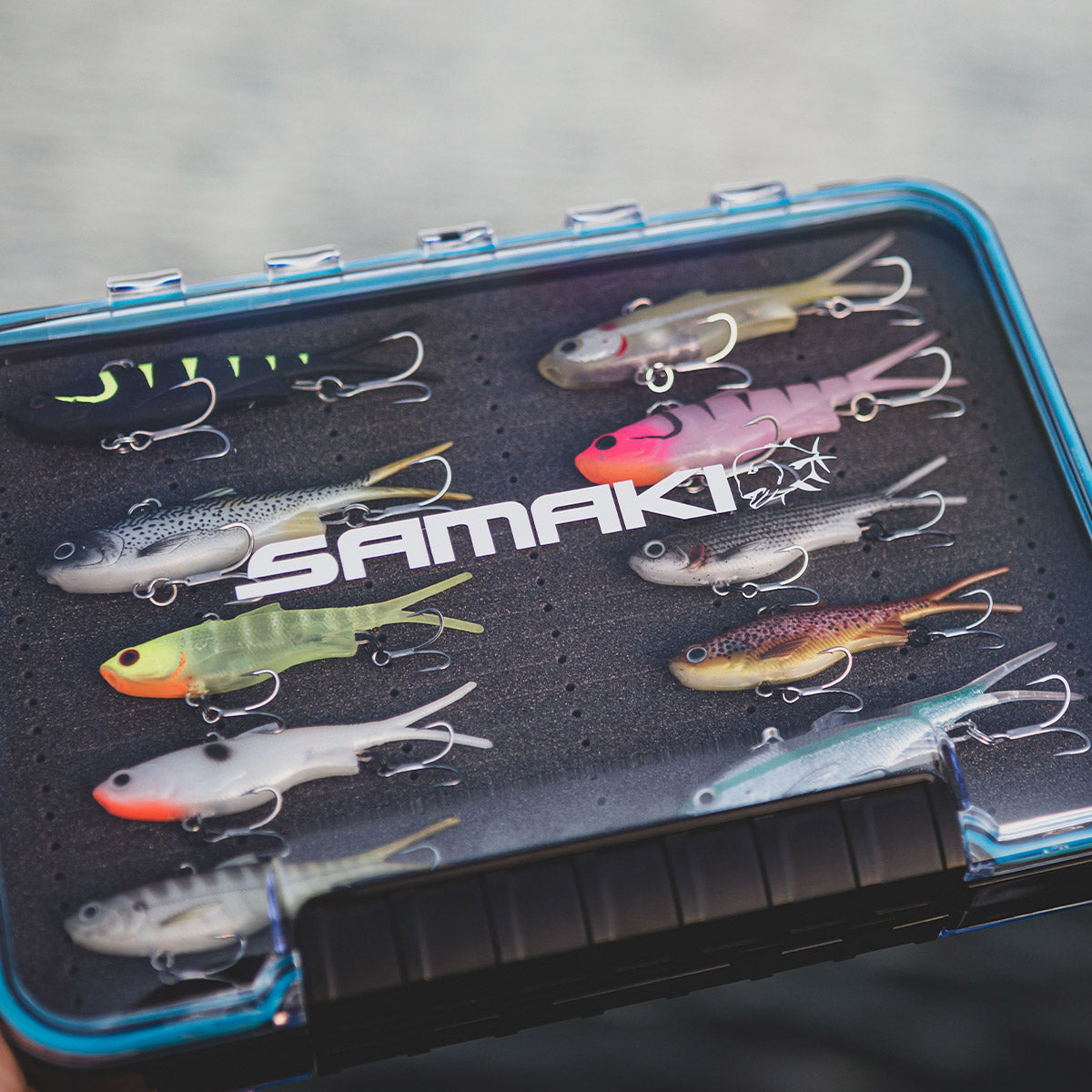 Lures and tackle boxes
