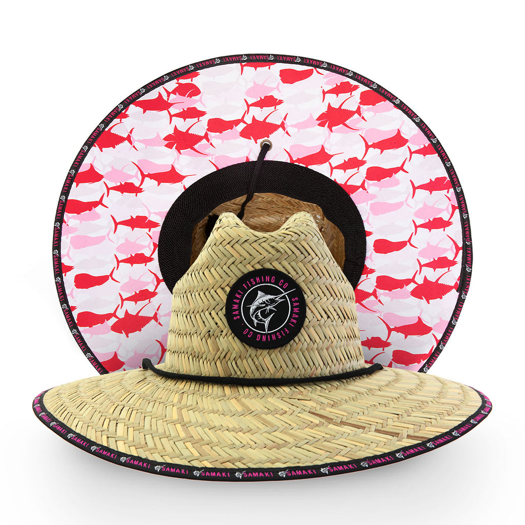 Marlin Lures Straw Hat