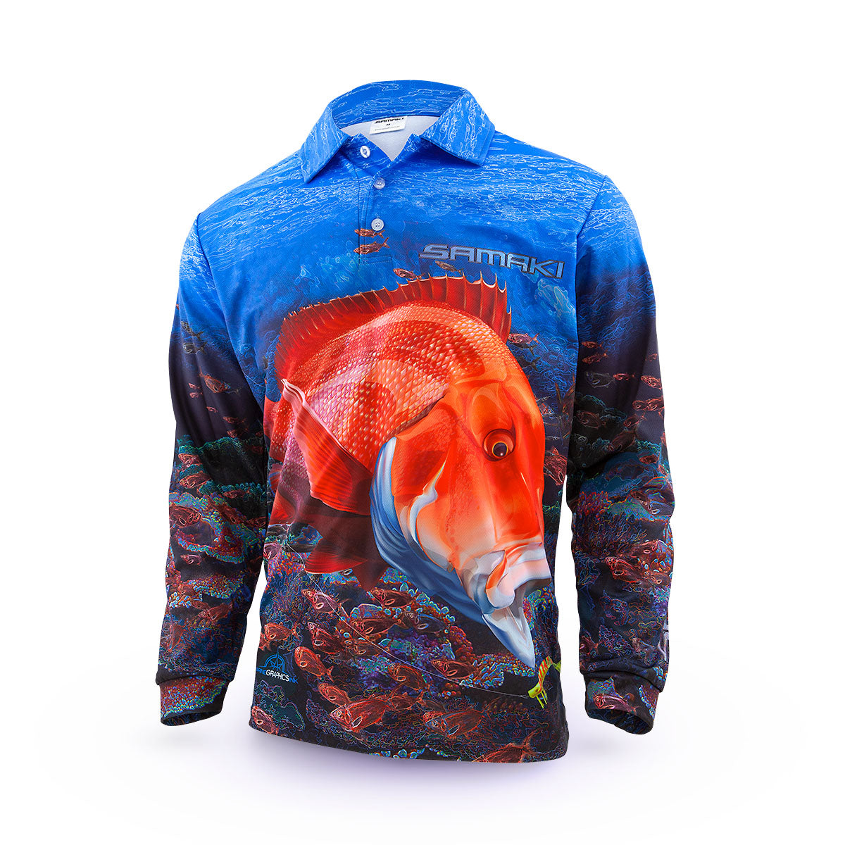 Red Emperor Fishing Jersey